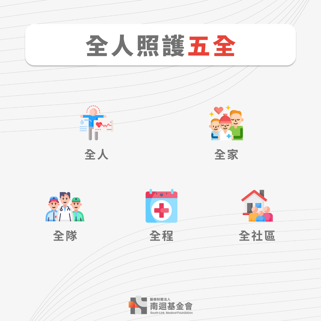 全人照護是什麼？帶你了解 5 大全人照護內容、案例 - 醫療財團法人南迴基金會 | South-Link Medical Foundation